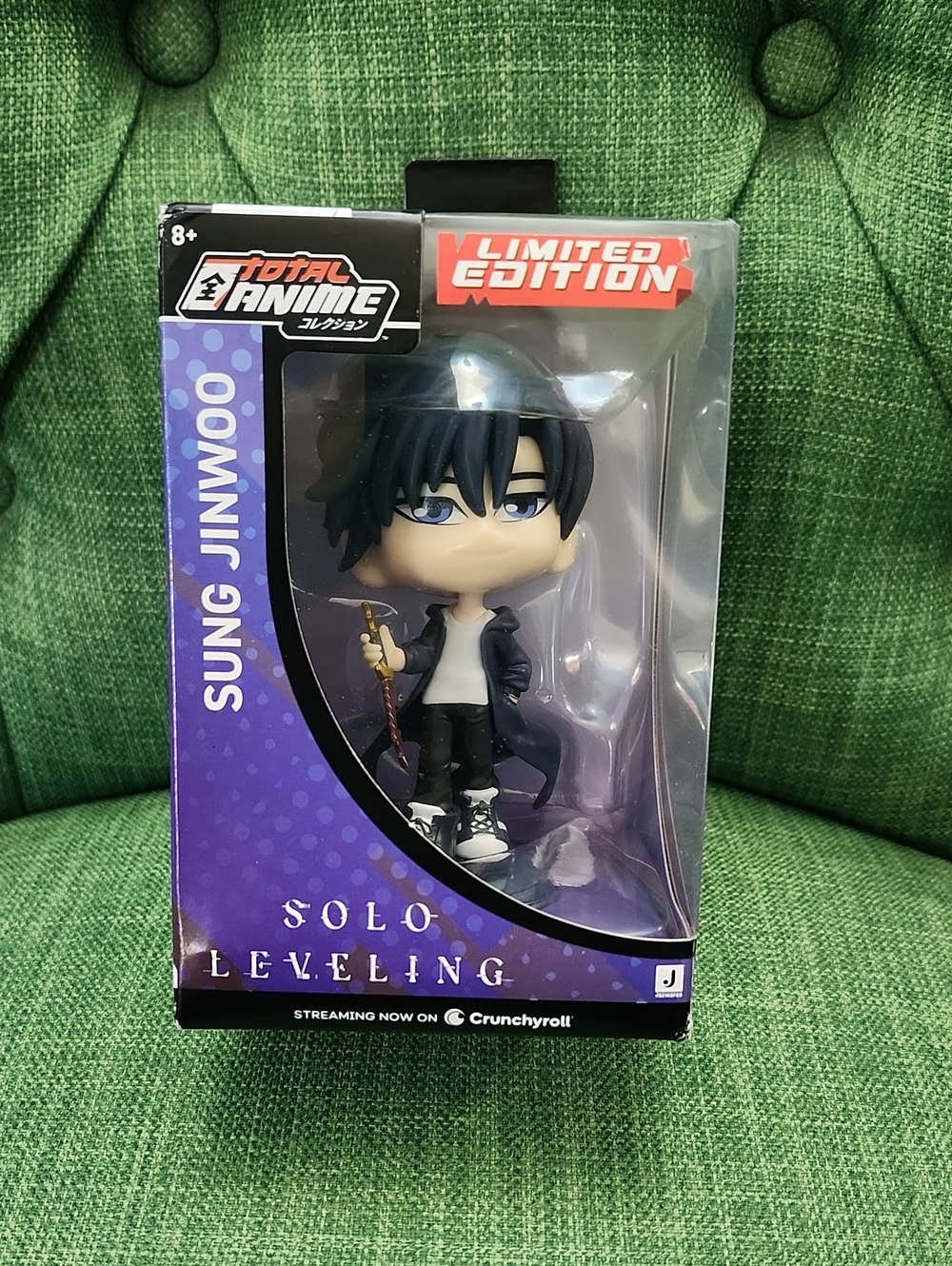 Anime Solo Leveling Limited Edition Sung Jinwoo Figure - Purple